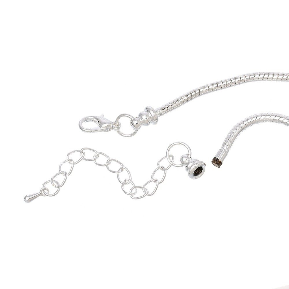 Bracelete mosquetão europeu 20cm