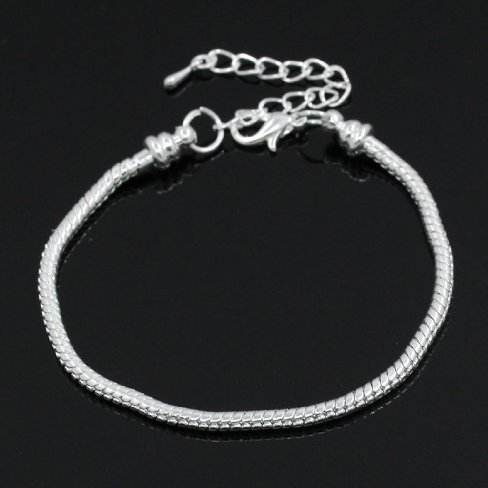 Bracelete mosquetão europeu 17cm