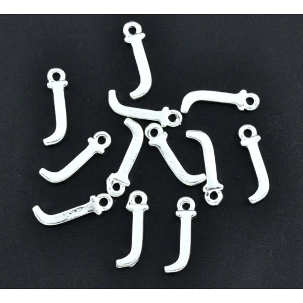 Breloque Alphabet 01 Lettre J