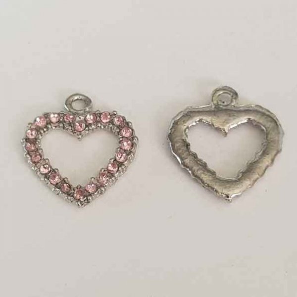 Pendente cora&ccedil;&atilde;o N&deg;01