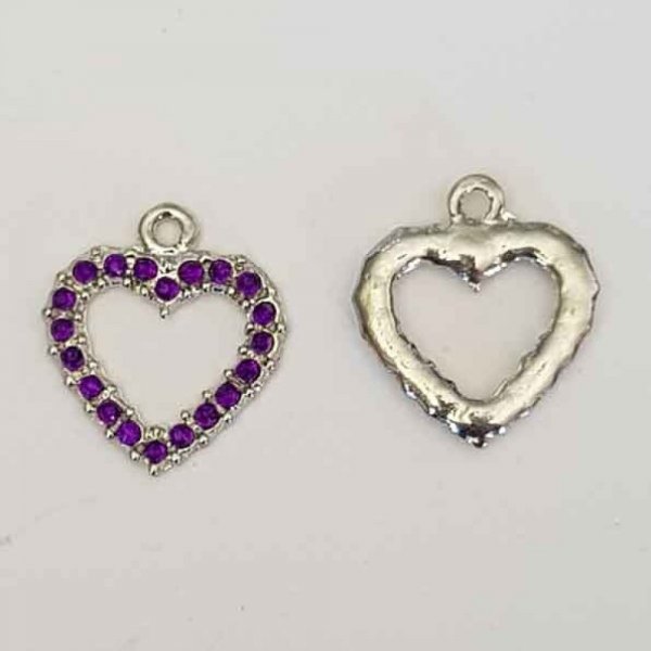 Pendente cora&ccedil;&atilde;o N&deg;04