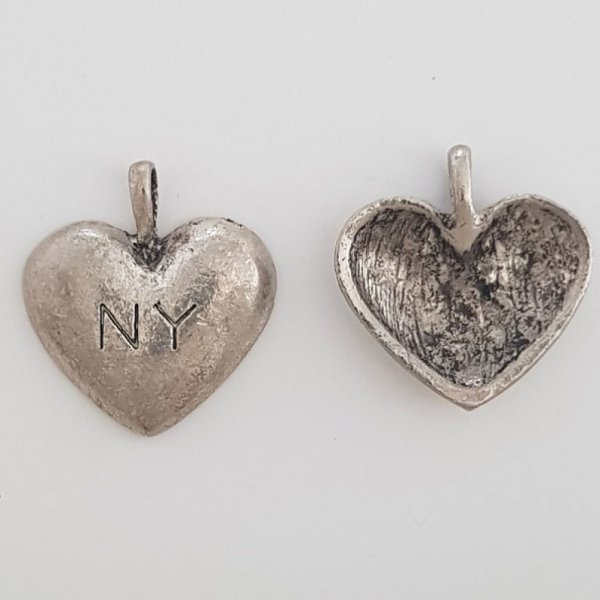 Pendente cora&ccedil;&atilde;o N&deg;12 A2