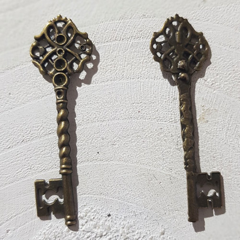 Pendente de chave N°03 Bronze