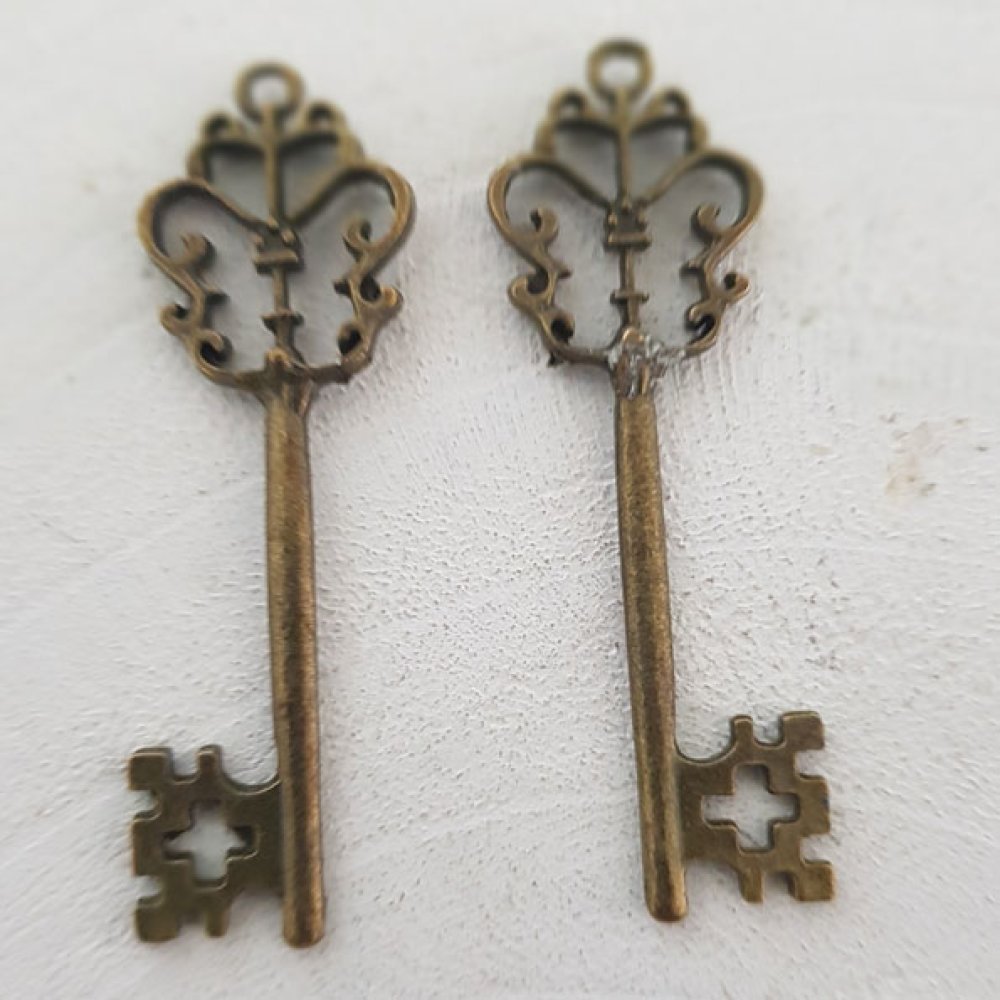 Pendente de chave N°06 Bronze