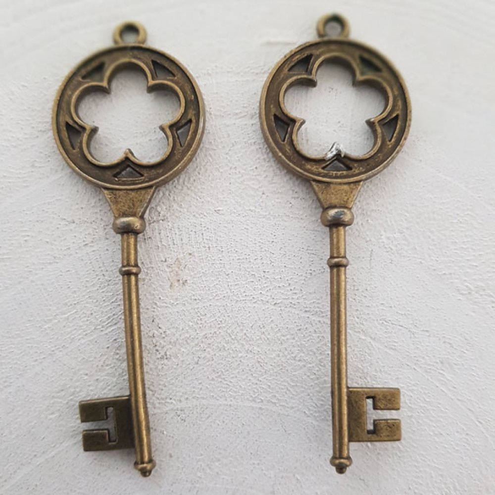 Pendente de chave N°09 Bronze