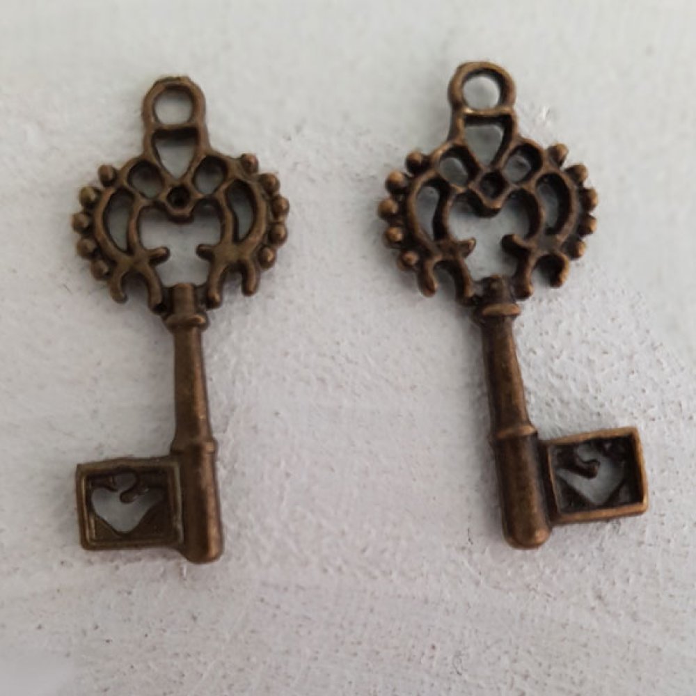 Pendente de chave N°14 Bronze