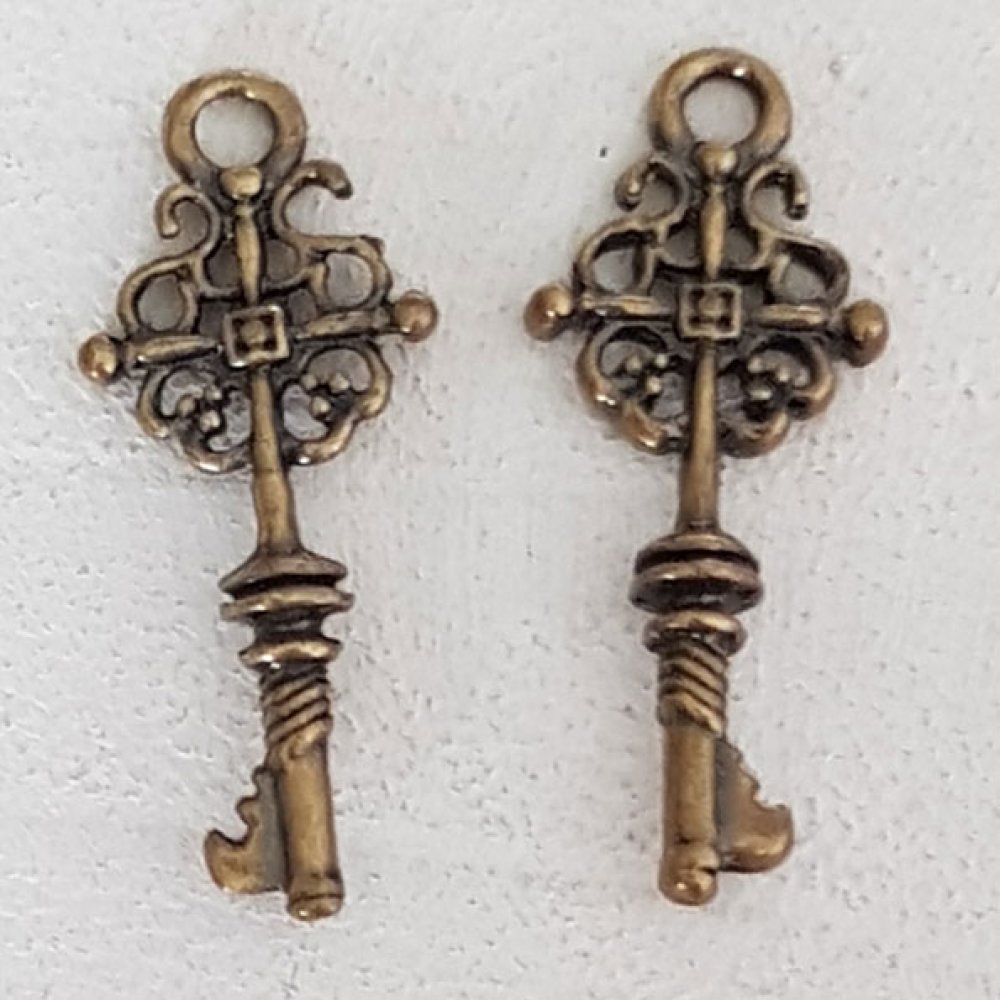 Pendente de chave N°18 Bronze