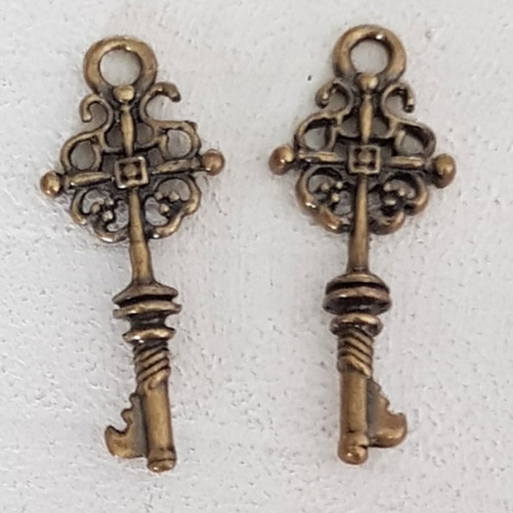 Pendente de chave N°18 Bronze