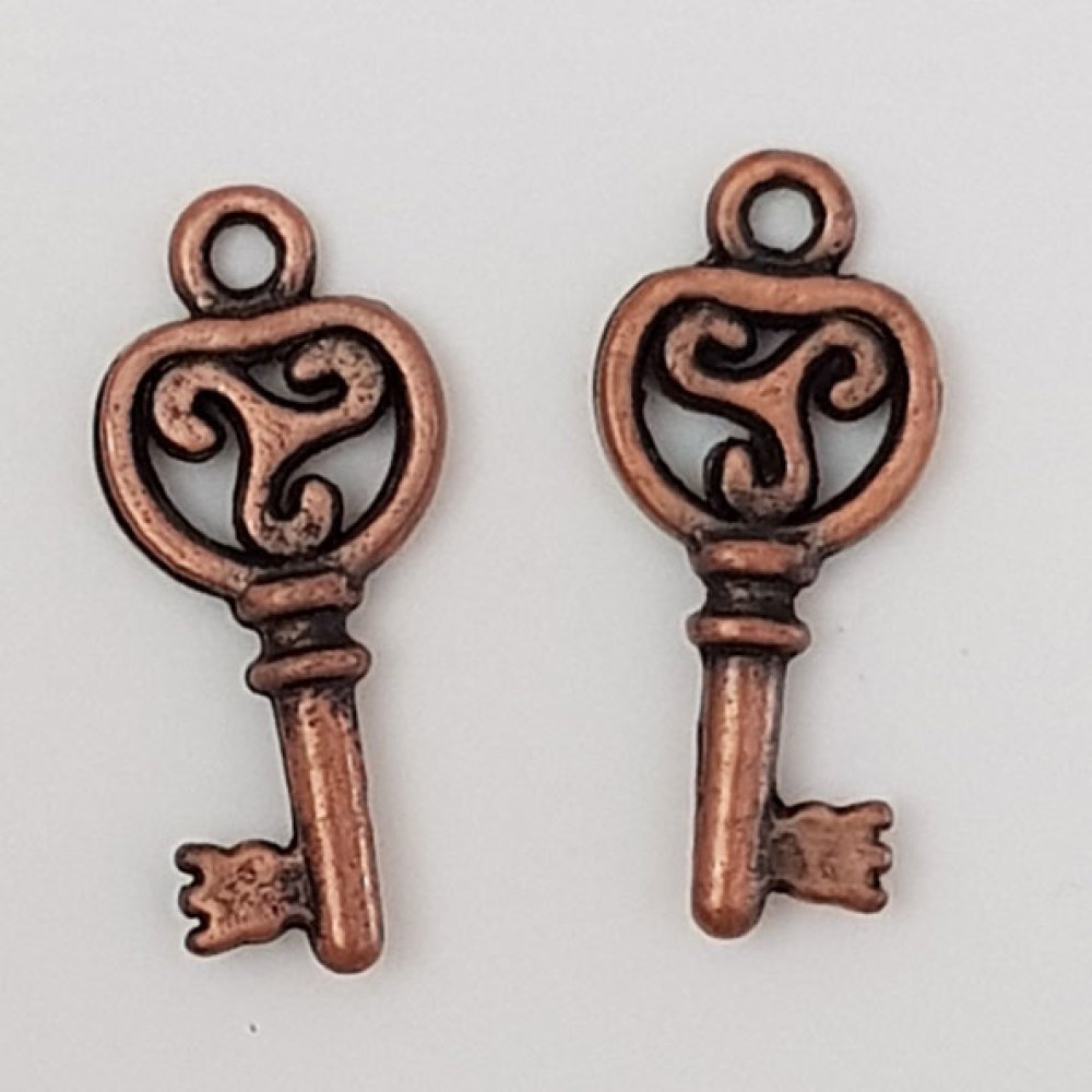 Pendente de chave N°38 Cobre