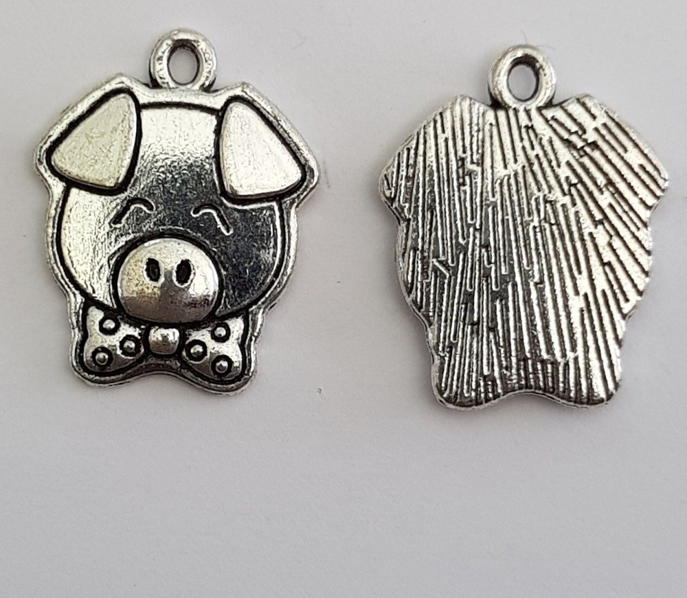 Pig Charm N°01 X 1 Peça