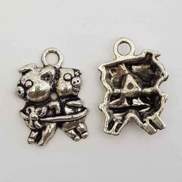 Pig Charm N&deg;03 X 5 pe&ccedil;as