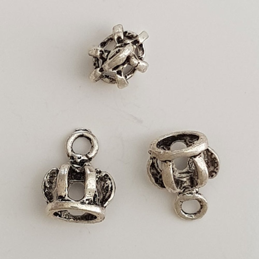 Charm coroa N°03 x 10 peças
