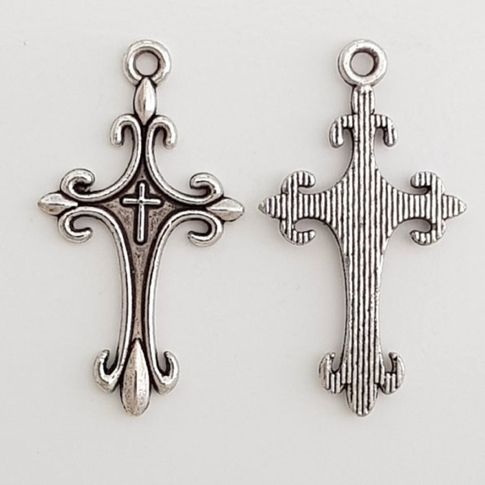 Charm Cross N°03 Prata