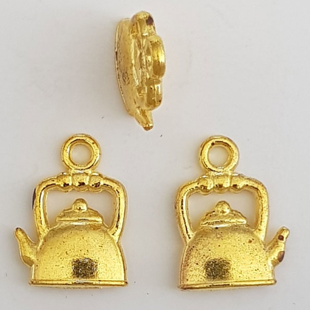 Bule de chá com charme para cozinha N°04 Ouro