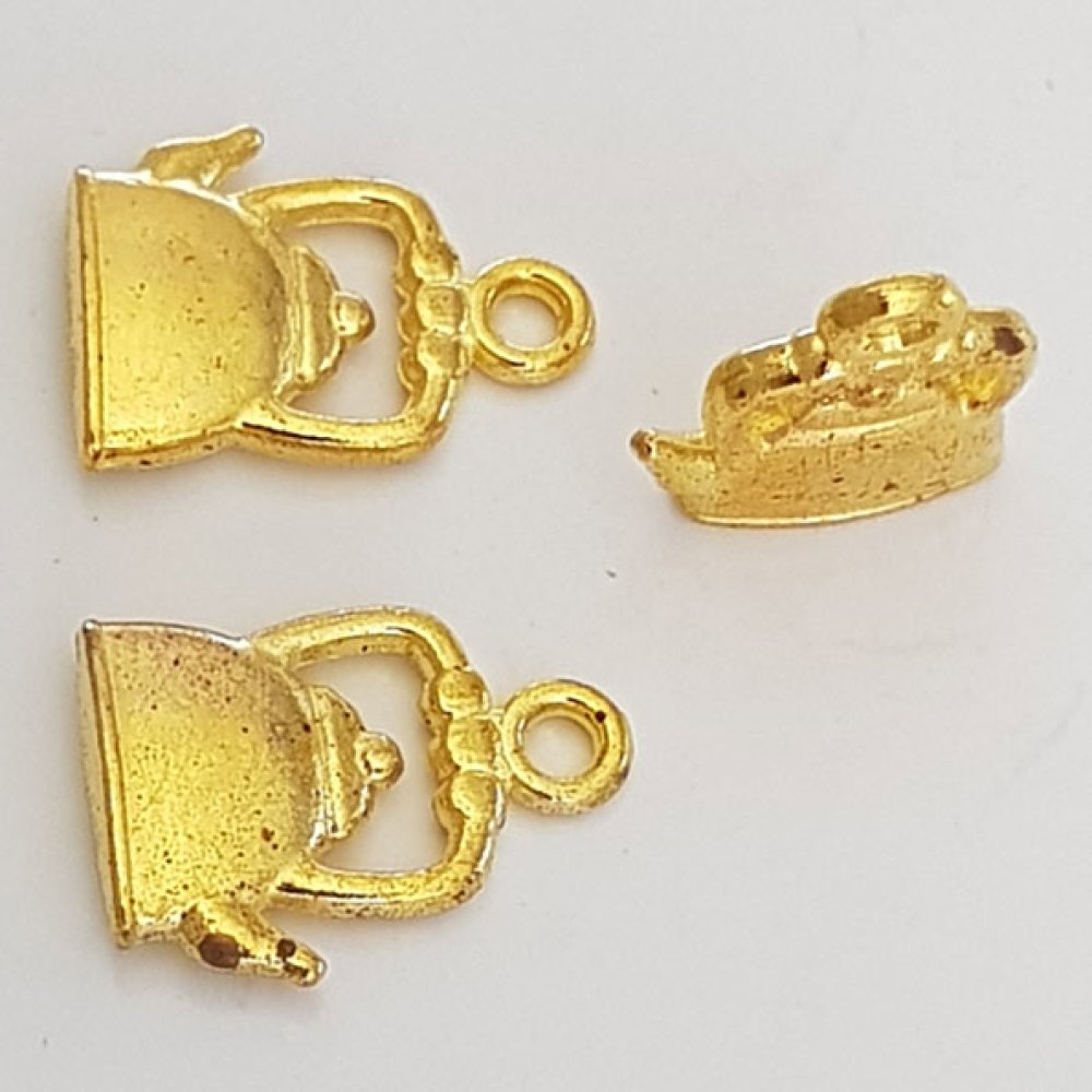 Bule de chá com charme para cozinha N°04 Ouro