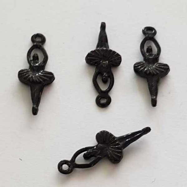 Breloque Danseuse N&deg;08 Noir