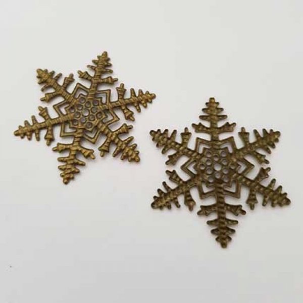 Breloque Divers N&deg;027 Fleur Bronze