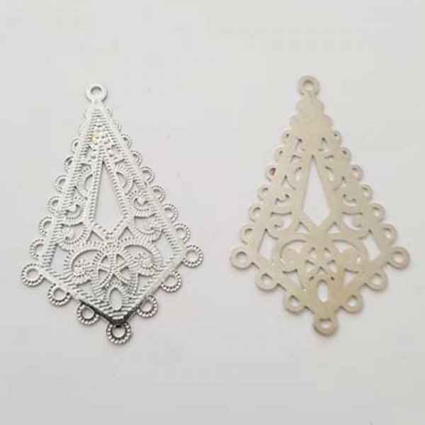 Breloque Divers N&deg;034 Connecteur Argent