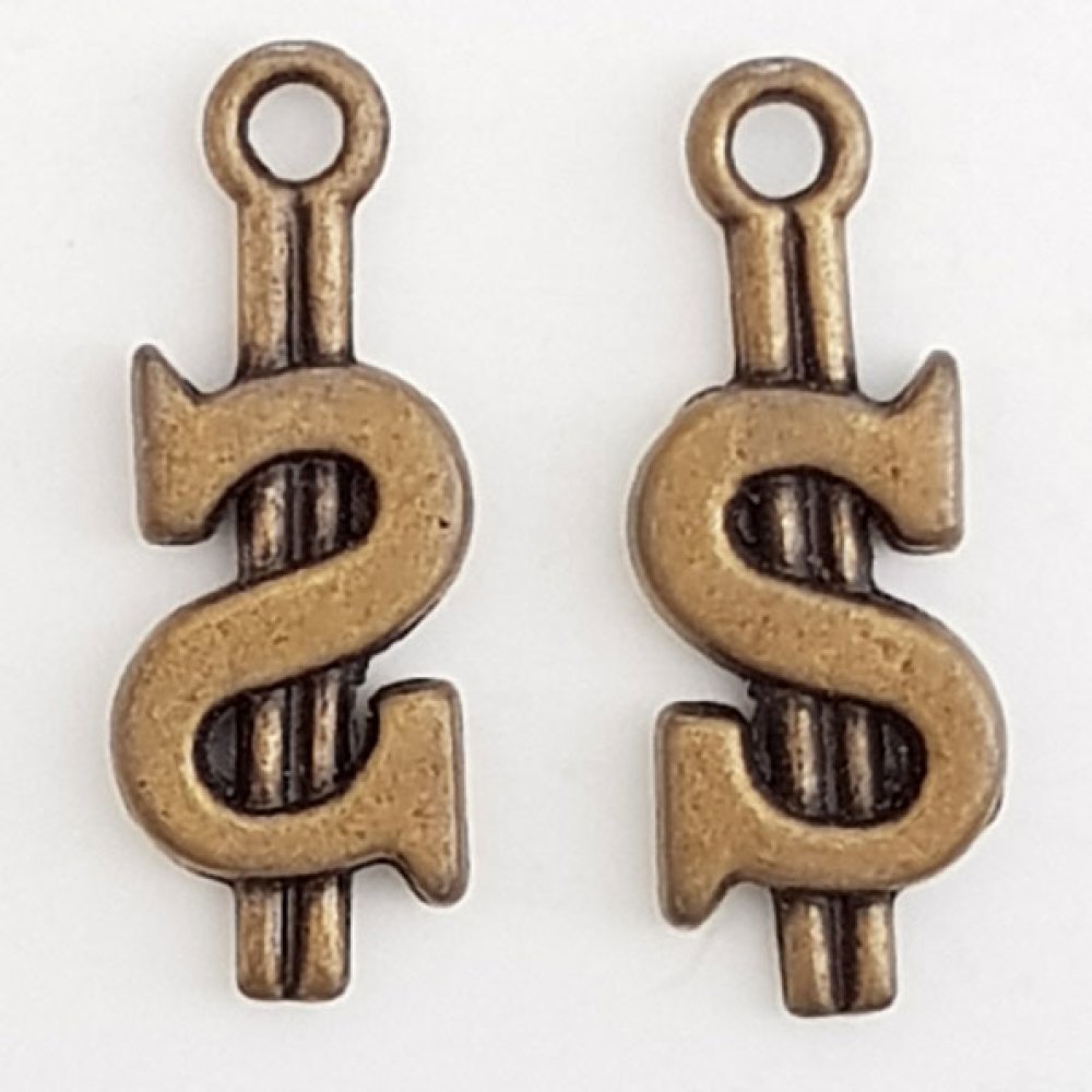 Pendente dólar N°02 Bronze