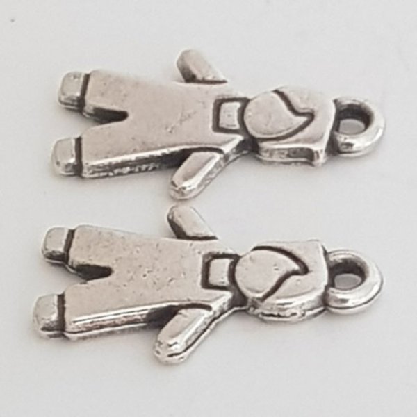 Pendente para crian&ccedil;a N&deg;29-01 Zamak (prateado)