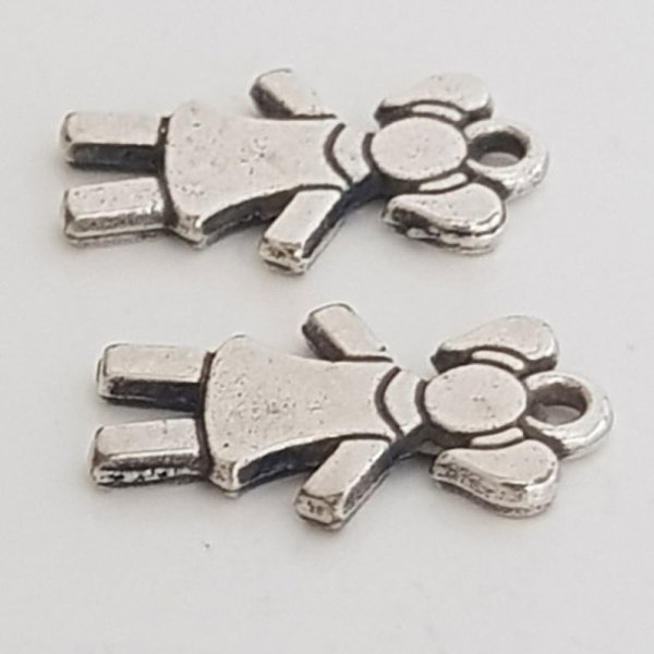 Pendente para crian&ccedil;a N&deg;29-02 Zamak (prateado)