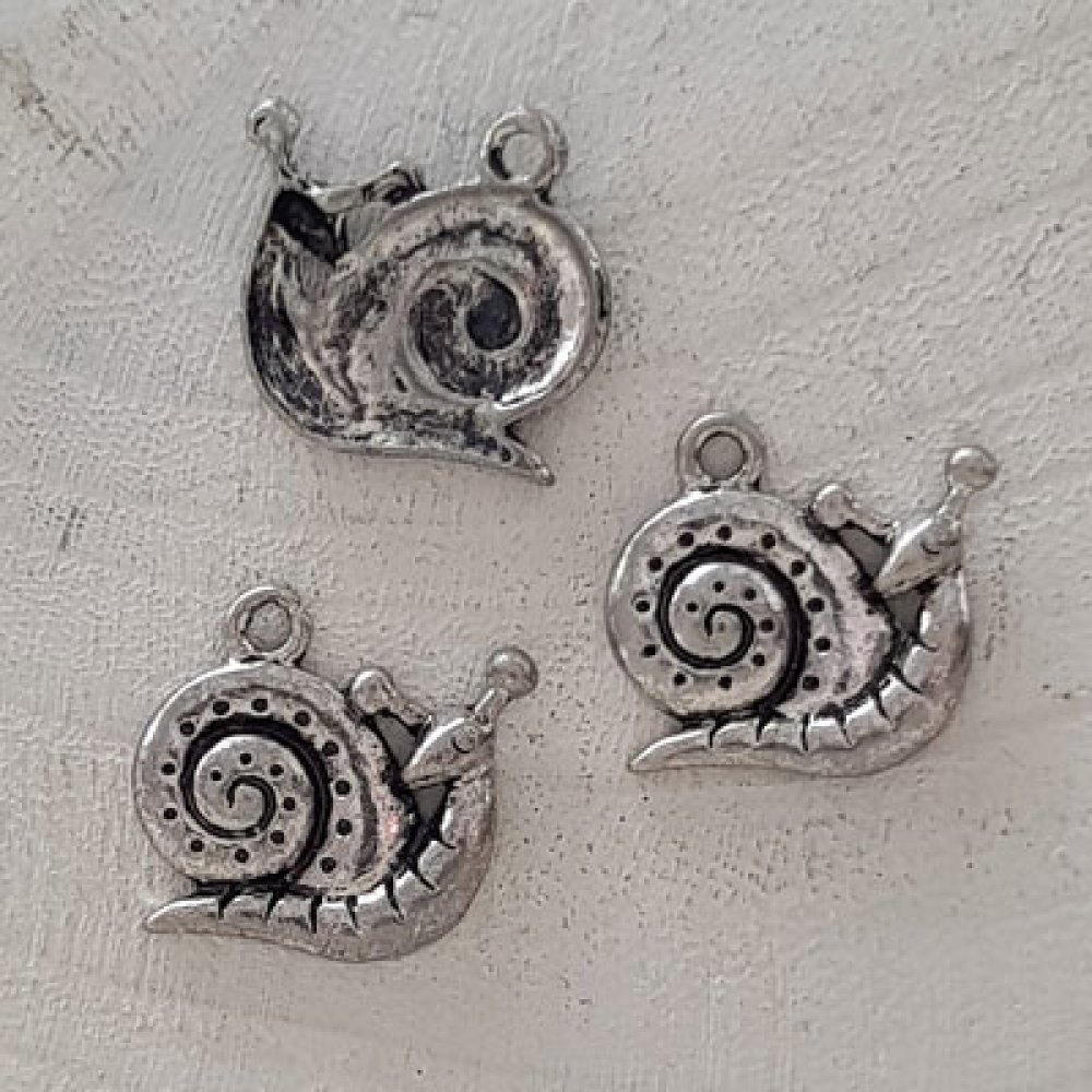 Pendente caracol N°02 Prateado