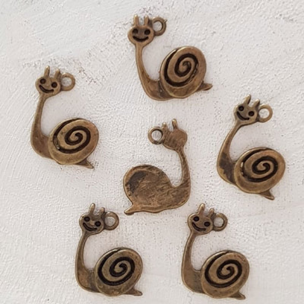 Amuleto caracol N°01 Bronze