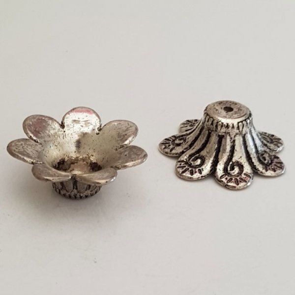 Pendente flor CCB N&deg;003 Prata