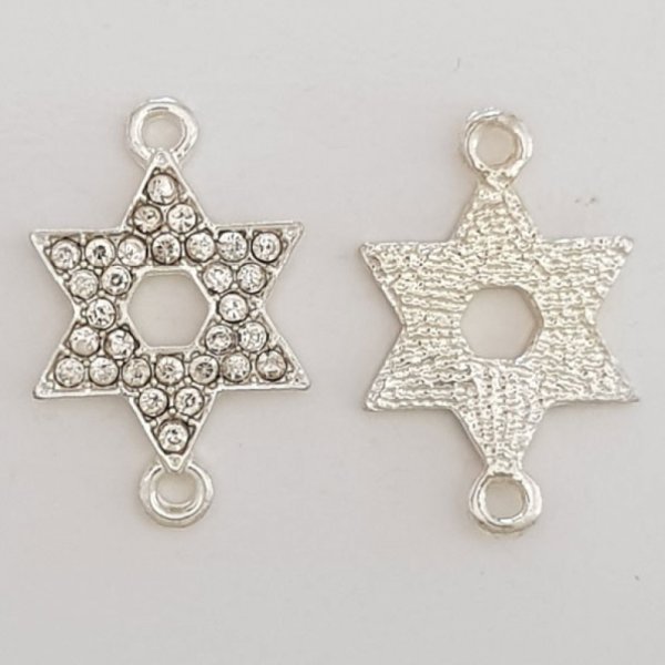 Pendente flor em metal N&deg;080 Prata