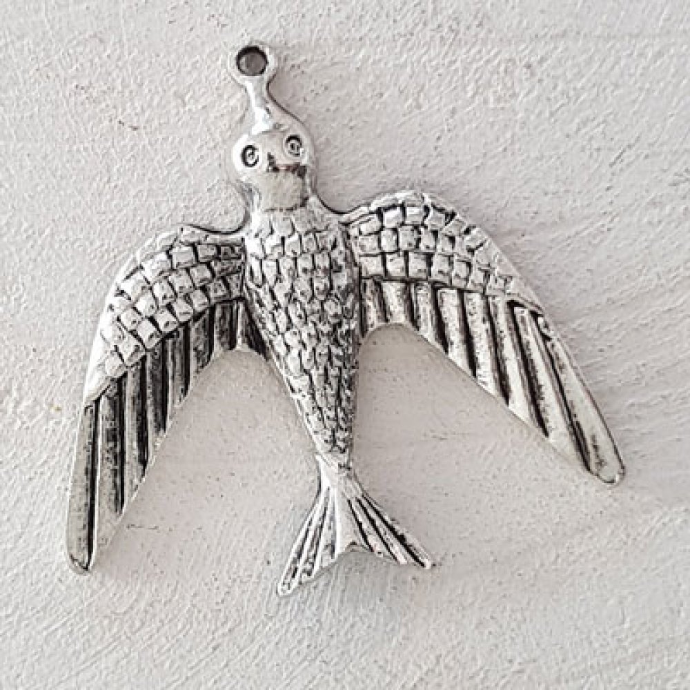 Amuleto de andorinha N°01-36 x 36 mm.