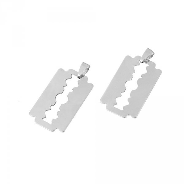 L&acirc;mina Charm em a&ccedil;o inoxid&aacute;vel 304