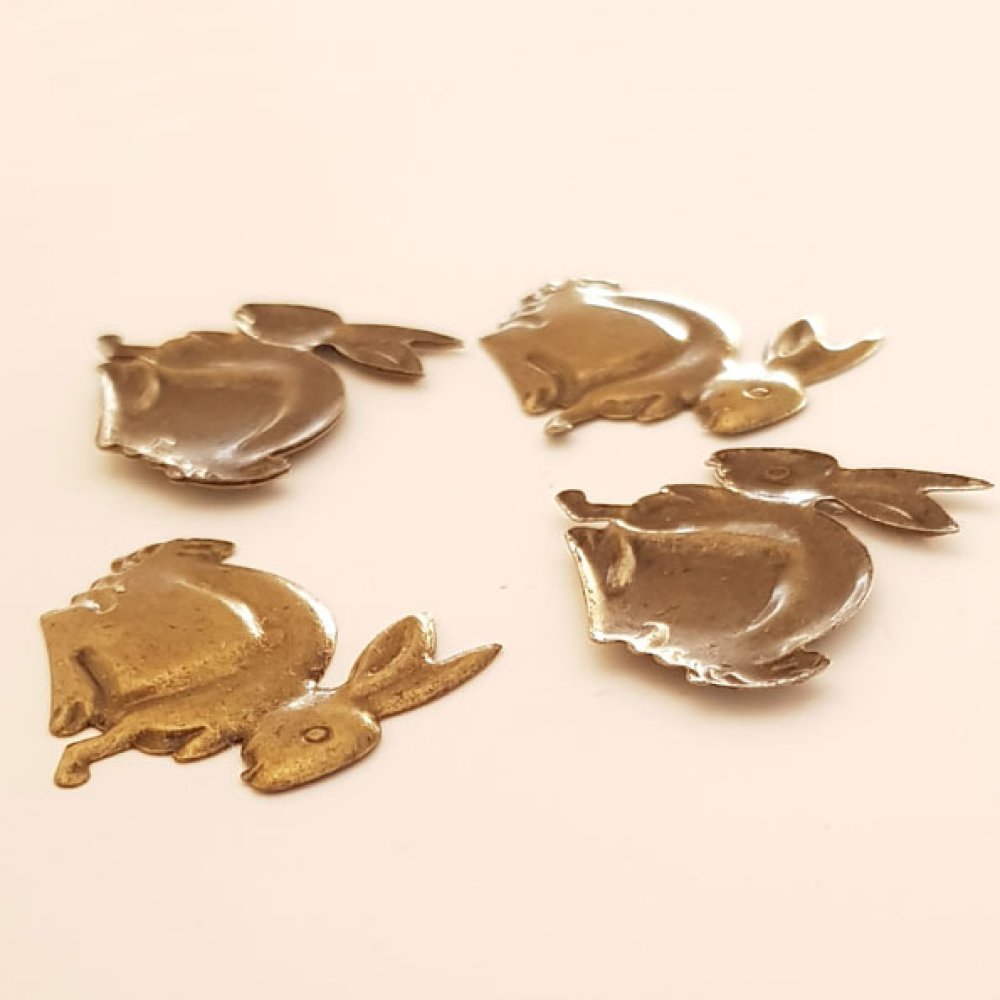 Coelho Charm N°02 x 10 Bronze