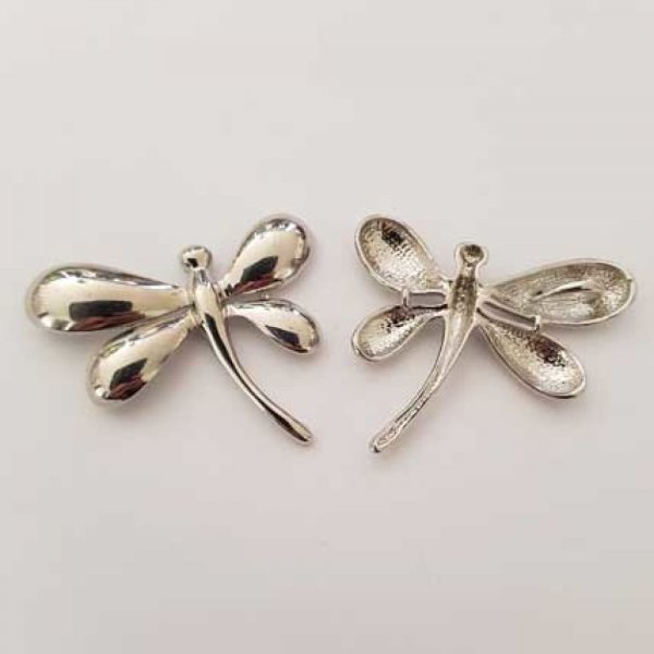 Breloque Libellule N&deg;04 Argent