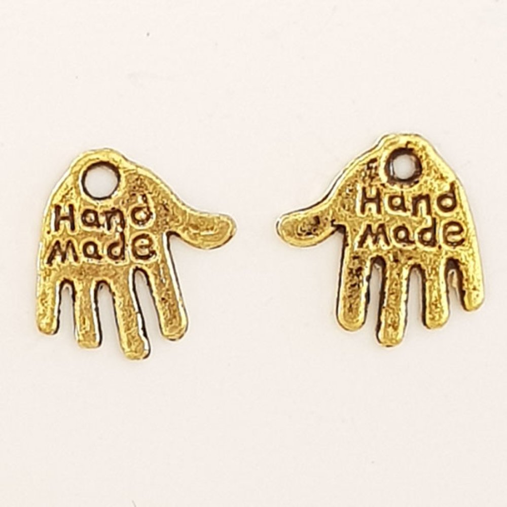 Amuleto de mão "MADE HAND" N°01 Ouro