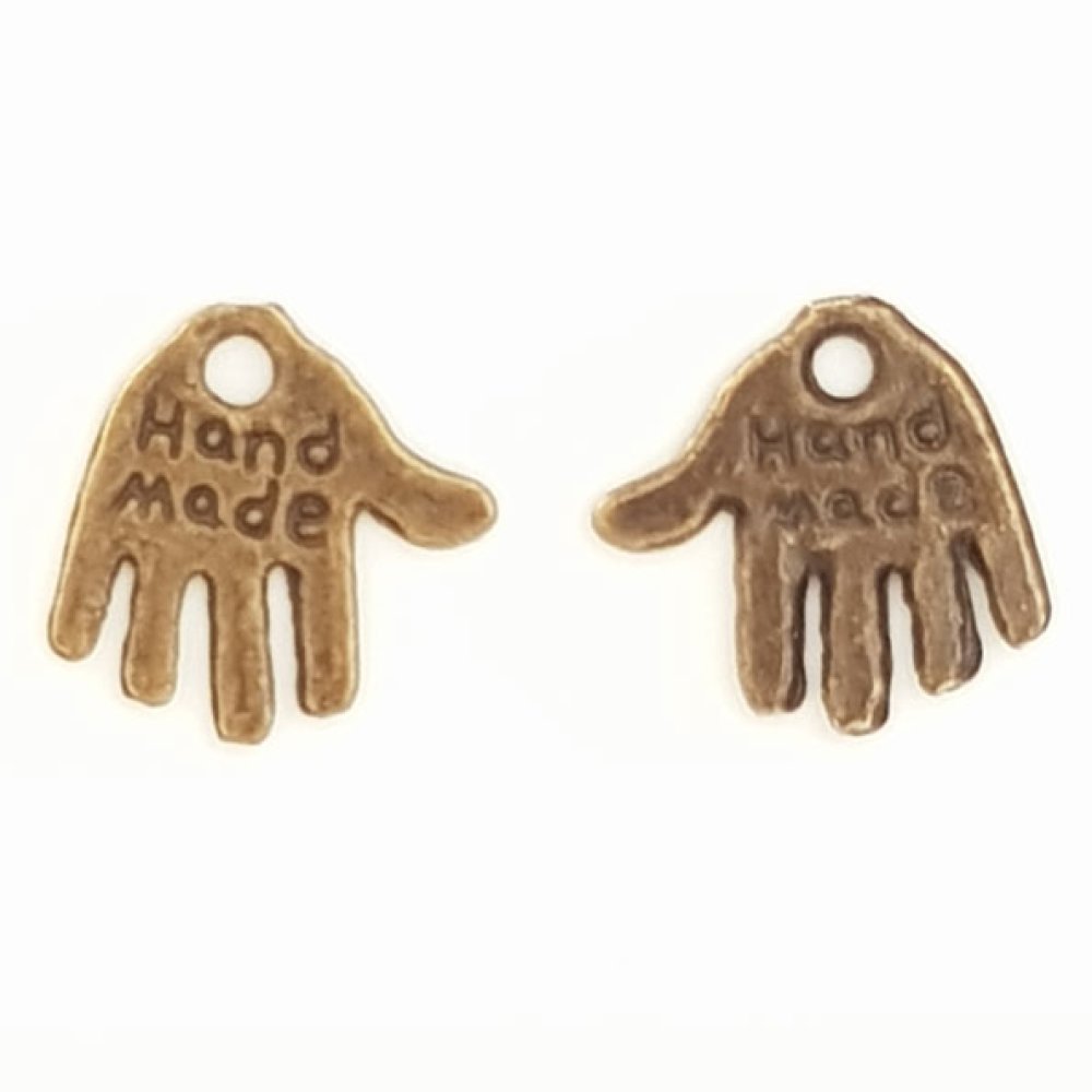 Amuleto de mão "MADE HAND" N°01 Bronze
