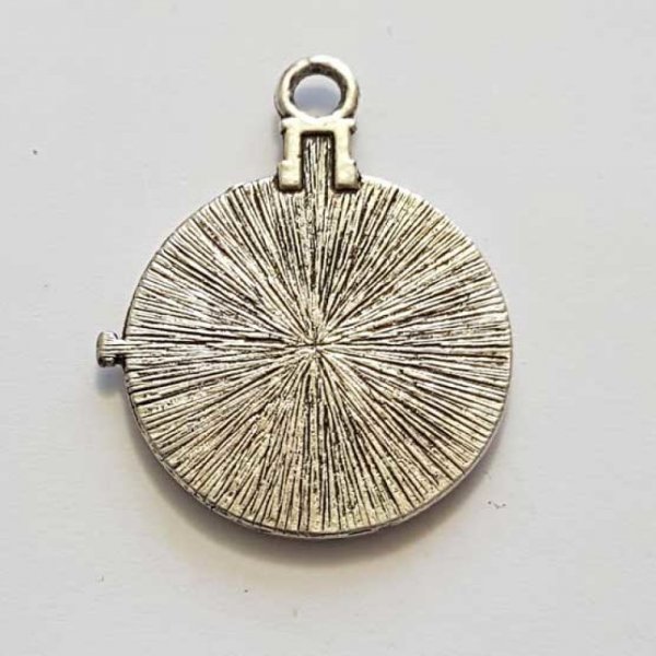 Breloque M&eacute;canisme Horloge N&deg;18 Argent