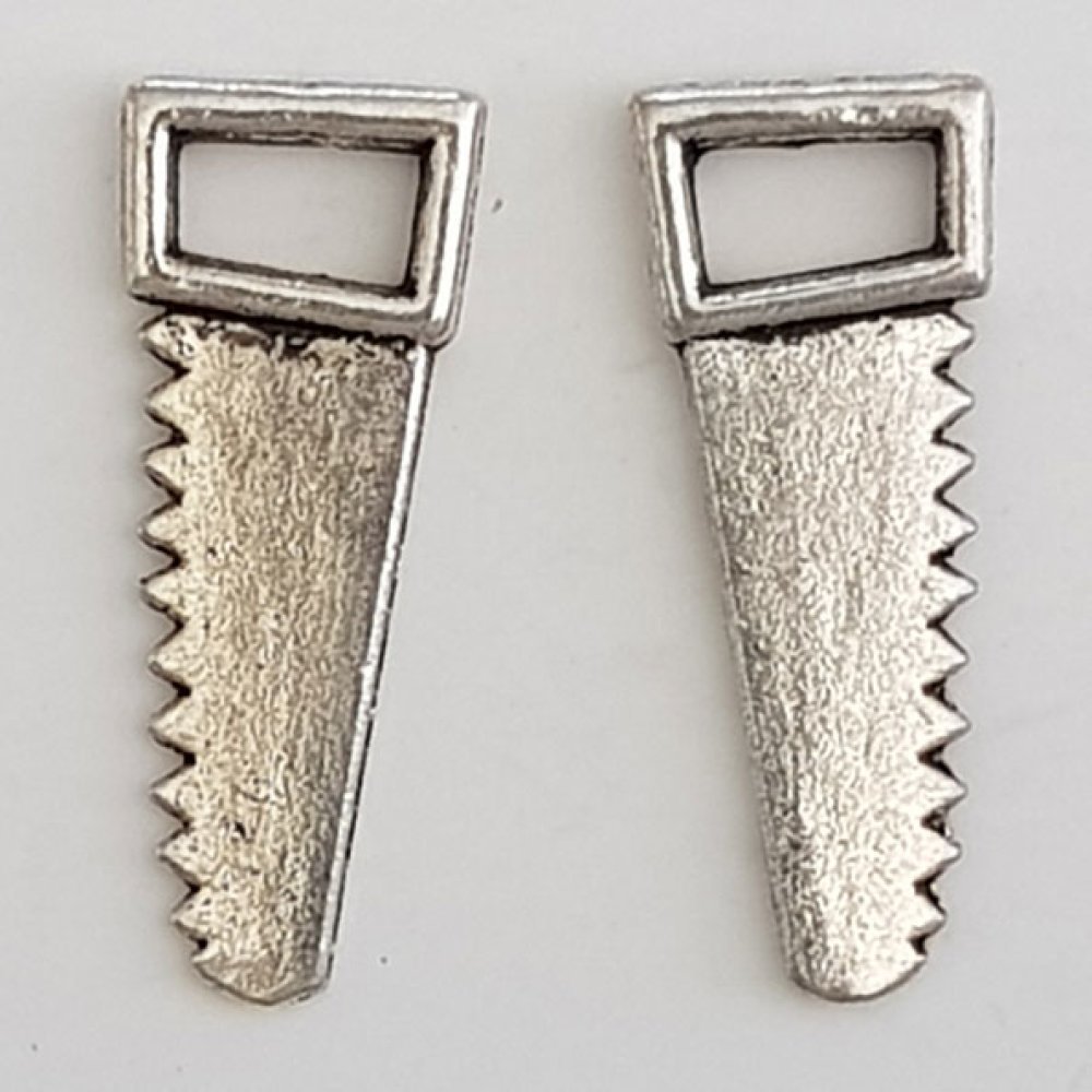 Charm Tool Saw N°02 Prata