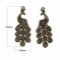 Pendente Peacock Charm em Bronze Metal-02 Peacock Pendant 