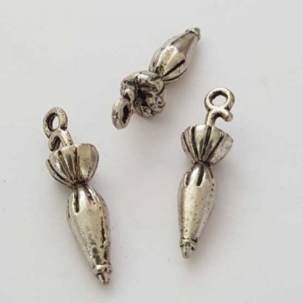 Breloque Parapluie N&deg;07 Argent