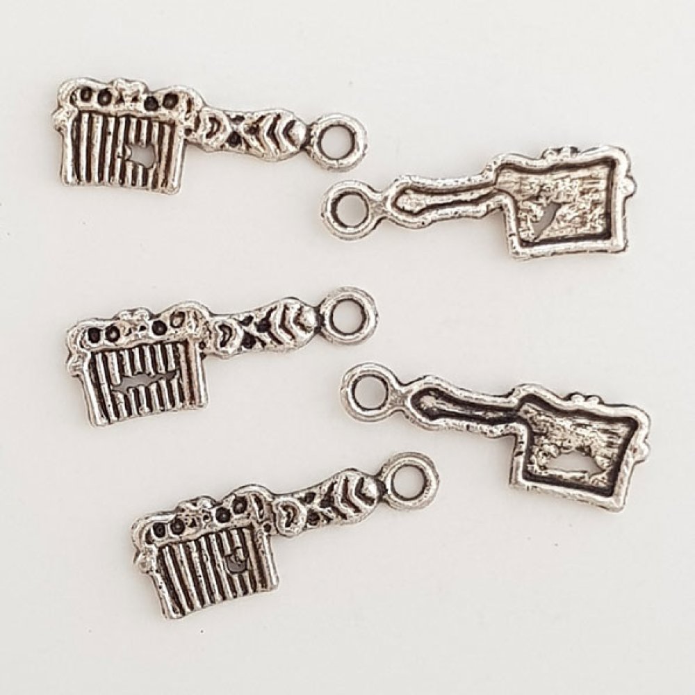 Pente para cabeleireiro charme N°04-03 Conjunto de 5 peças