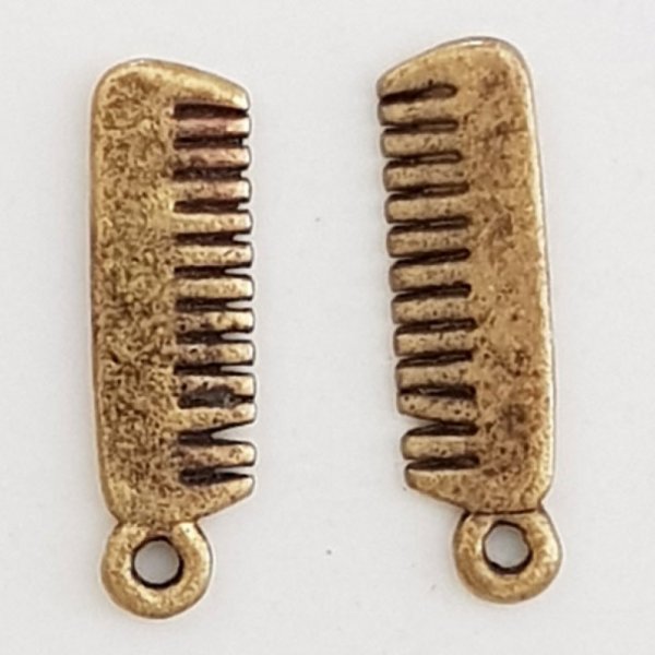 Pente para cabelo Charm Bronze