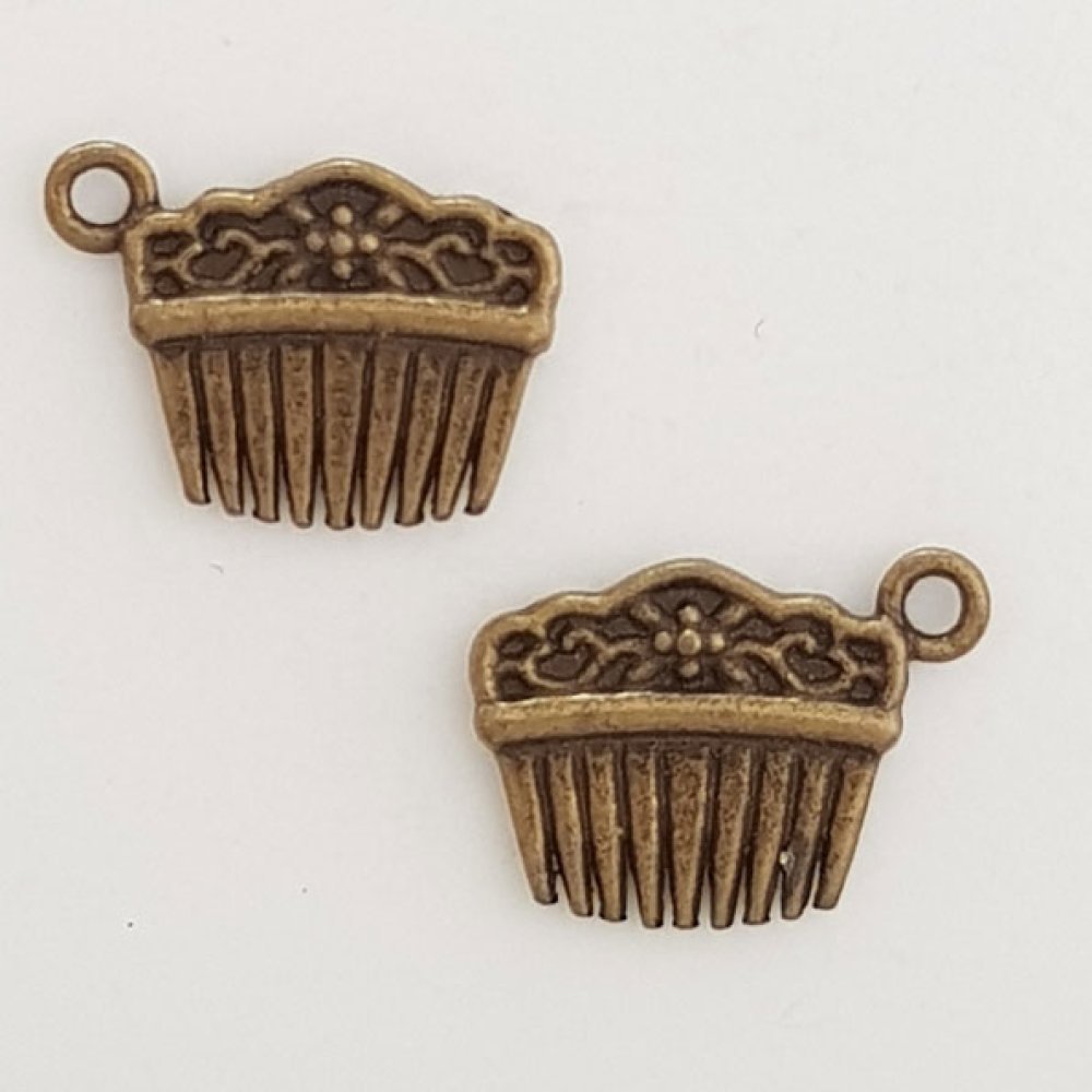 Pente para cabelo Charm N°02 Bronze
