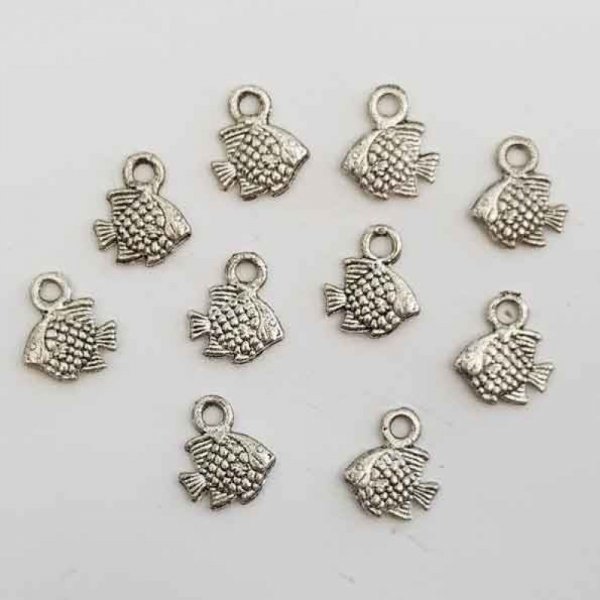 Amuleto de peixe N&deg;02 X 10