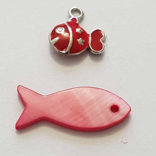 Breloque Poisson N&deg;13 Lot