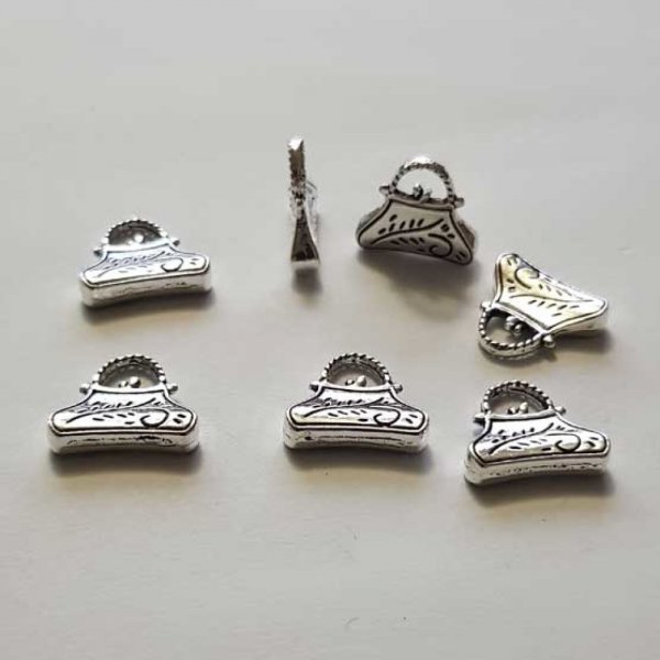 Bolsa Charm N&deg;25 Prateada