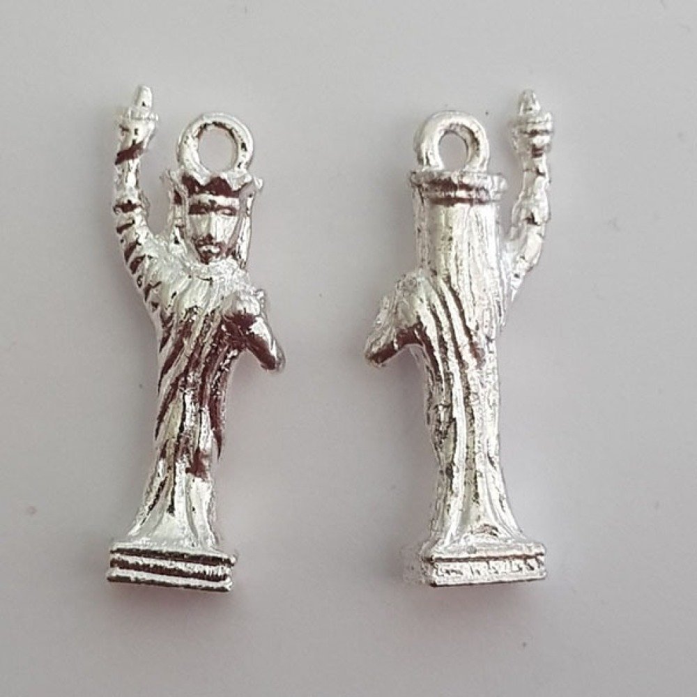Amuleto da Estátua da Liberdade x 1 peça