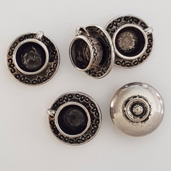 Ch&aacute;vena e pires Charm N&deg;02 cozinha Prata