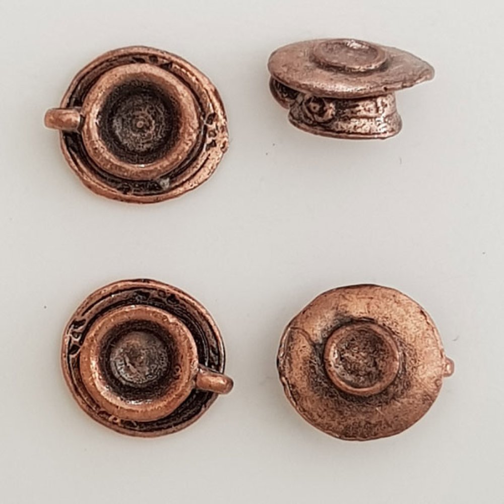 Charm Chávena e Pires N°01 Cozinha em Cobre