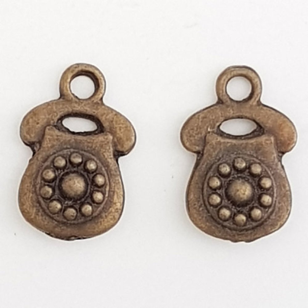 Pendente para telemóvel N°01 Bronze