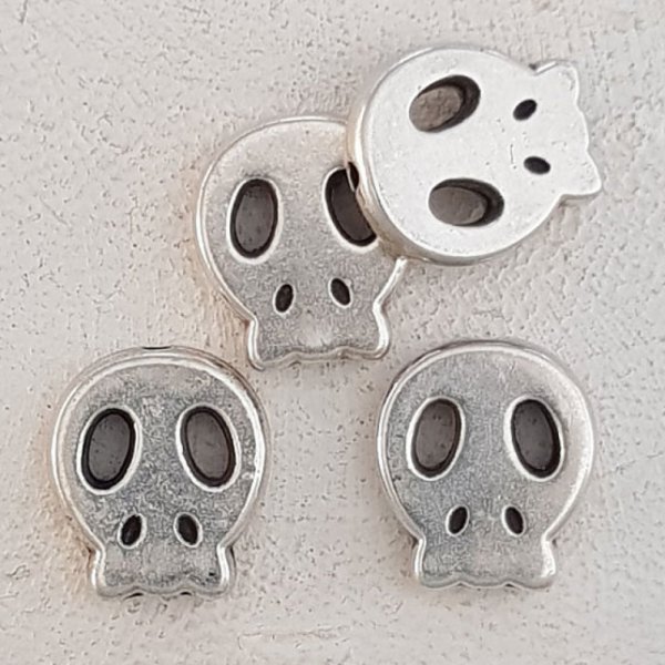 Pendente caveira e ossos cruzados N&deg;11